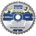 Irwin Weldtec Construction Saw Blade 235mm 20T 30mm