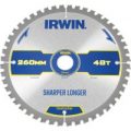 Irwin ATB Ultra Construction Circular Saw Blade 260mm 48T 30mm