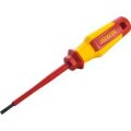 Irwin VDE Insulated Pro Comfort Parallel Slotted Screwdriver 4mm 100mm