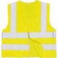 Portwest Junior Childrens Hi Vis Waistcoat Yellow M