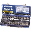 Kincrome 51 Piece 1/2″ Drive Socket Set Metric & Imperial 1/2″