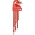 Kincrome 9 Piece Ball End Hex Key Set Long Series Imperial