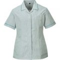 Portwest Ladies Striped Work Tunic Aqua S