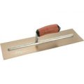 Marshalltown Gold Stainless Steel Pre-Worn Plasterers Trowel 16″ 5″