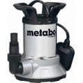 Metabo TPF6600SN Low Intake Stainless Steel Submersible Clean Water Pump 240v