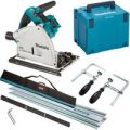 Makita DSP600ZJ Twin 18v LXT Cordless Brushless Plunge Saw Kit No Batteries No Charger Case