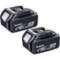 Makita BL1850B 18v Cordless Li-ion Battery 5ah Pack of 2