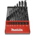 Makita 10 Piece HSS Groundpoint Drill Bit Set