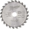 Milwaukee Cordless Circular Saw Blade 190mm 24T 30mm