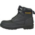 Roughneck Mens Tornado Work Boots Black Size 6