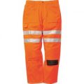 Portwest Class 2 Hi Vis RIS Rail Action Trousers Orange L