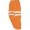 Oxford Weave 300D Class 2 Breathable Hi Vis Breathable Trousers Orange XL