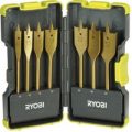 Ryobi 7 Piece Flat Wood Drill Bit Set