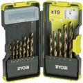 Ryobi 19 Piece HSS Drill Bit Set