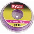 Ryobi Nylon Cutting Line for Grass Trimmers 1.6mm 15m