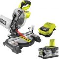 Ryobi EMS190DCL ONE+ 18v Cordless Mitre Saw 190mm 1 x 4ah Li-ion Charger No Case