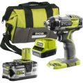 Ryobi R18IDBL ONE+ 18v Cordless Brushless Impact Driver 1 x 5ah Li-ion Charger Bag