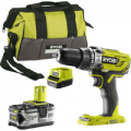 Ryobi R18PD3 ONE+ 18v Cordless Compact Combi Drill 1 x 4ah Li-ion Charger Bag