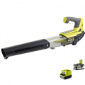 Ryobi OBL18JB ONE+ 18v Cordless Garden Jet Leaf Blower 1 x 5ah Li-ion Charger