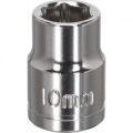 Siegen 3/8″ Drive Hexagon WallDrive Socket Metric 3/8″ 10mm