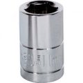 Siegen 3/8″ Drive Hexagon WallDrive Socket Metric 3/8″ 11mm