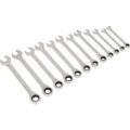 Siegen S0634 12 Piece Combination Ratchet Ring Wrench Set