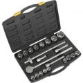 Siegen 22 Piece 3/4″ Drive Bi Hexagon Socket Set Metric 3/4″