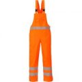 Oxford Weave 300D Class 2 Hi Vis Bib & Brace Orange 3XL