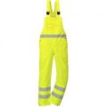 Oxford Weave 300D Class 2 Hi Vis Bib & Brace Yellow 3XL