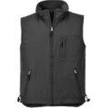 Portwest Mens Fleece Lined Reversible Bodywarmer Black M