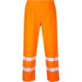 Oxford Weave 300D Class 1 Hi Vis Trousers Orange 3XL 32″