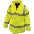 Scan High Vis Motorway Jacket Yellow XL