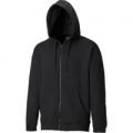 Dickies Mens Redwood Zip Thru Hoodie Black 2XL