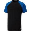 Dickies Two Tone T-Shirt Black / Royal Blue M