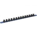 Sealey 1/2″ Drive Aluminium Socket Retaining Rail 14 Clips 1/2″