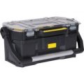 Stanley Plastic Tote Tool Box with Removeable Tool Organiser 560mm