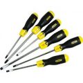 Stanley 6 Piece Cushion Grip Screwdriver Set