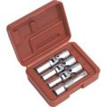 Sealey 4 Piece 3/8″ Drive Diesel Glow Plug Socket Set 3/8″