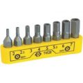 CK 8 Piece Security Hexagon Screwdriver Bit Set