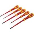 CK 5 Piece Dextro VDE Insulated Slim Screwdriver Set