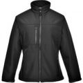 Portwest Womens Charlotte Softshell Jacket Black XS