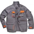 Portwest Mens Texo Contrast Work Jacket Grey S