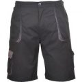 Portwest Mens Texo Contrast Work Shorts Black 2XL