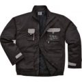 Portwest Mens Texo Contrast Padded Jacket Black S