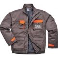 Portwest Mens Texo Contrast Padded Jacket Grey L