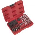 Sealey 33 Piece Glow Plug Thread Repair Tool Kit