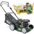 Webb WER41SP Self Propelled Petrol Rotary Lawnmower 400mm FREE Engine Oil Worth £4.95