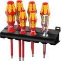 Wera 6 Piece Kraftform VDE Insulated Screwdriver Set