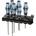 Wera 6 Piece Kraftform Stainless Steel Screwdriver Set