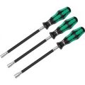 Wera 3 Piece Kraftform Flexible Shaft Nutspinner Set